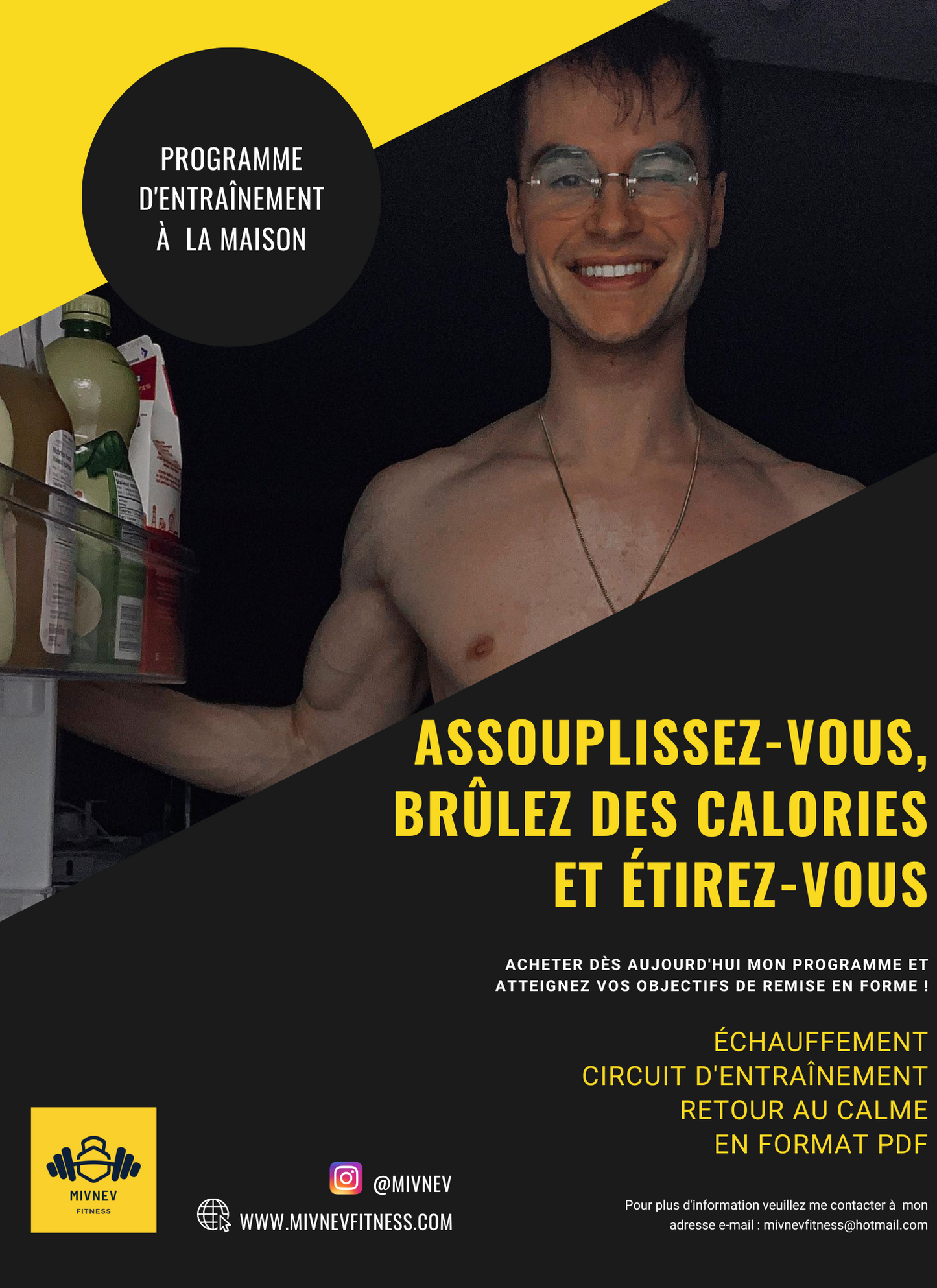 Programme d'entraînement cardio à la maison