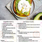 recette santé : toast avocat et oeuf poché