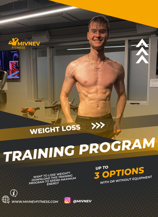 Weight loss training program ( up to 3 options of training)